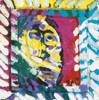 Karel Appel - Masque (Visage Series)