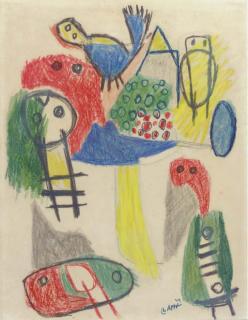 Karel Appel - Nid d\'oiseau