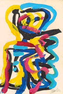 Karel Appel - Ohne Titel. 1982.