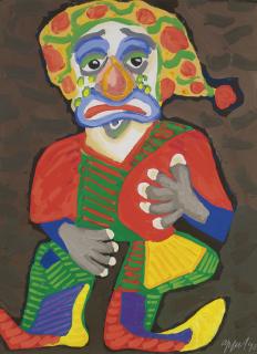 Karel Appel - Pagliacci