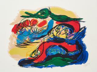 Karel Appel - Paysage Mystérieux