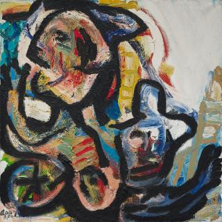 Karel Appel - People Above The City