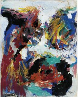 Karel Appel - Personnage aux Fleurs