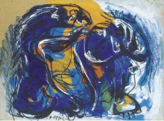 Karel Appel - Phantoms in the Night