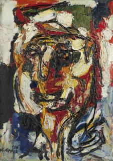 Karel Appel - Portrait d\'Emmanuel Looten