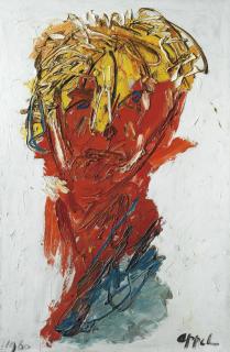 Karel Appel - Portrait Of Sterling Holloway