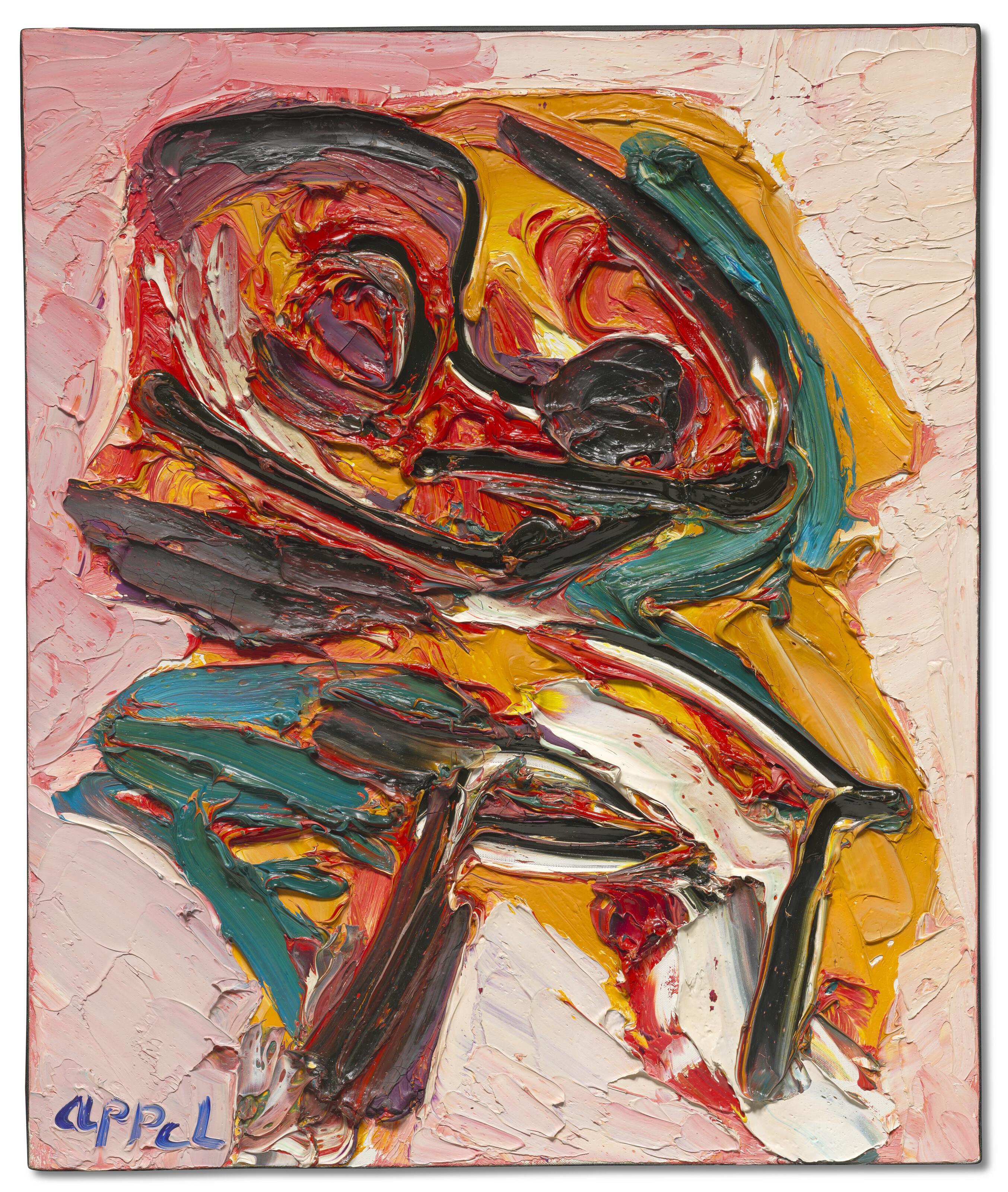 Karel Appel - Red Face