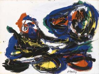 Karel Appel - Senza Titolo