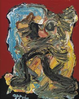 Karel Appel - Small Figure No. 25