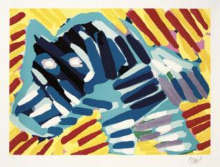 Karel Appel - Ten by Appel, London Arts, Inc., Detroit, 1974