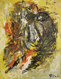 Karel Appel - Tête Jaune