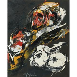 Karel Appel - Tetes Amoureuses No. 2