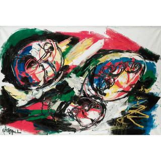 Karel Appel - Têtes Dans L\'Espace