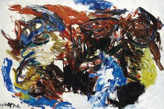 Karel Appel - Têtes Partout - Paysage Humain