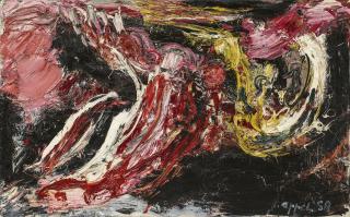 Karel Appel - Têtes Volantes