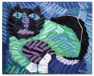 Karel Appel - The Green Cat