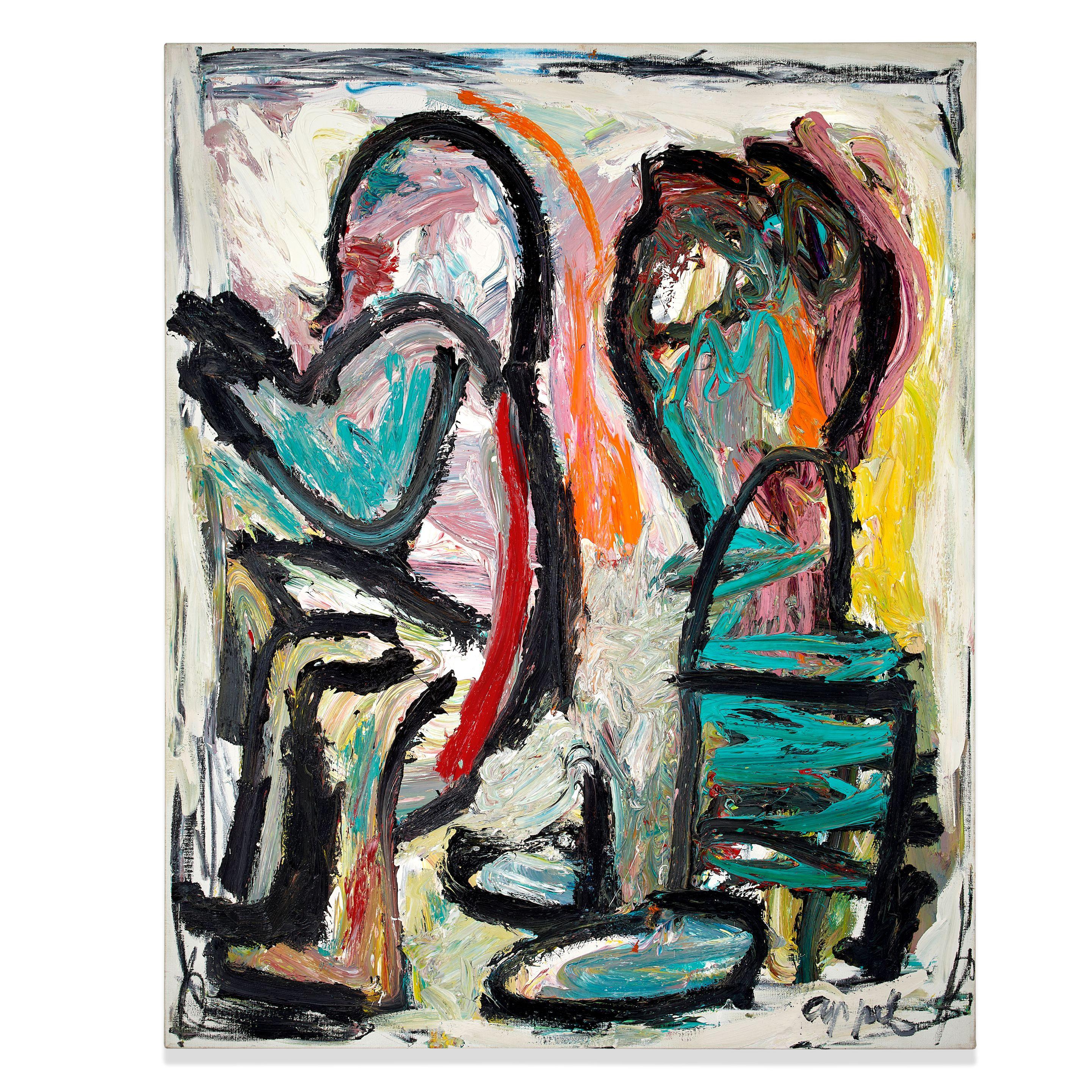 Karel Appel - The Promenade No.1, 1983