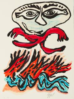 Karel Appel - Trantrika Ii, 1988