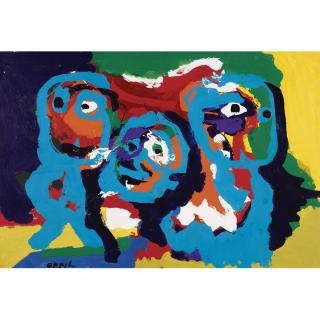 Karel Appel - Trois Personages