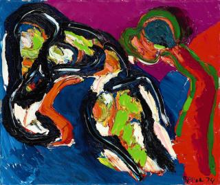 Karel Appel - Two Fantastic Animals