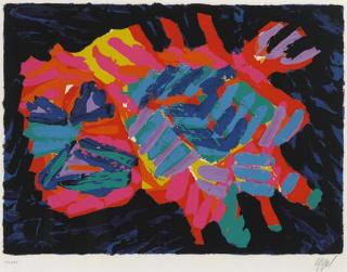 Karel Appel - [Untitled]; and [Untitled]
