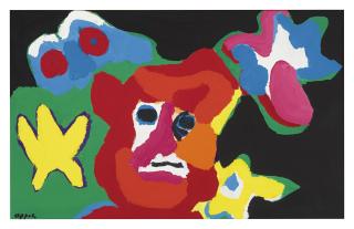 Karel Appel - Untitled, \'Circa\' 1975