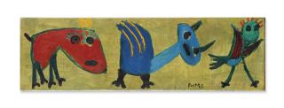 Karel Appel - Untitled (Kinderschilderij) (Child\'s Painting)