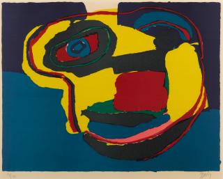 Karel Appel - Visage Jaune