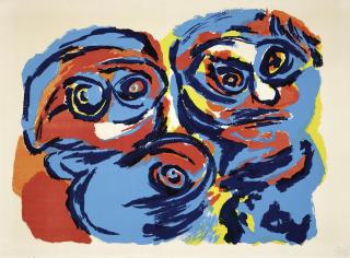 Karel Appel - Visages