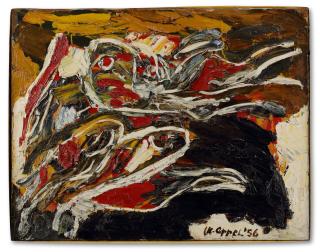 Karel Appel - Vliegende vogels (Flying Birds)