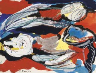 Karel Appel - Vol d\'oiseaux