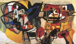 Karel Appel - Women, Children, Animals