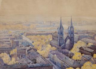 Karel Cerny - View Of Vienna.