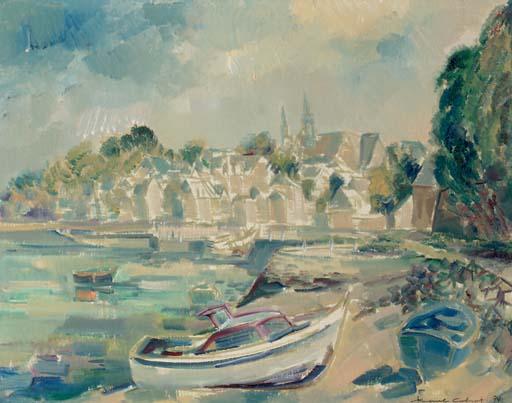 Karel Colnot - A view of a French bay