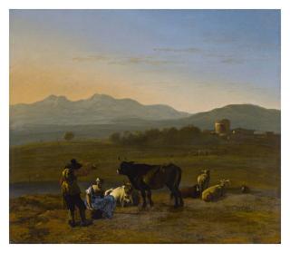 Karel Dujardin - An Extensive Landscape In The Roman Campagna With Cattle And Shepherds