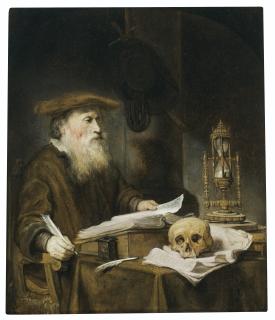 Karel Van Der Pluym - A scholar in his study