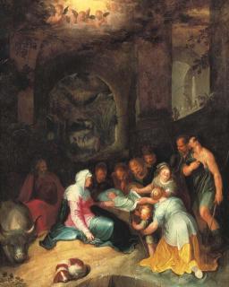Karel van Mander - The Adoration of the Shepherds