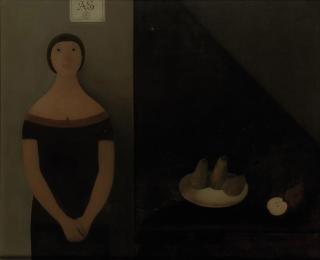 Karel Wiggers - Girl in interior