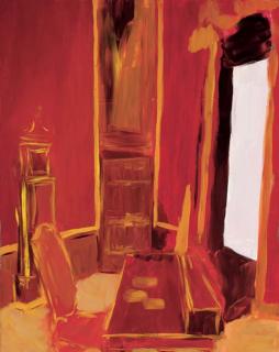 Karen Kilimnik - My Reading Desk Overlooking the Park