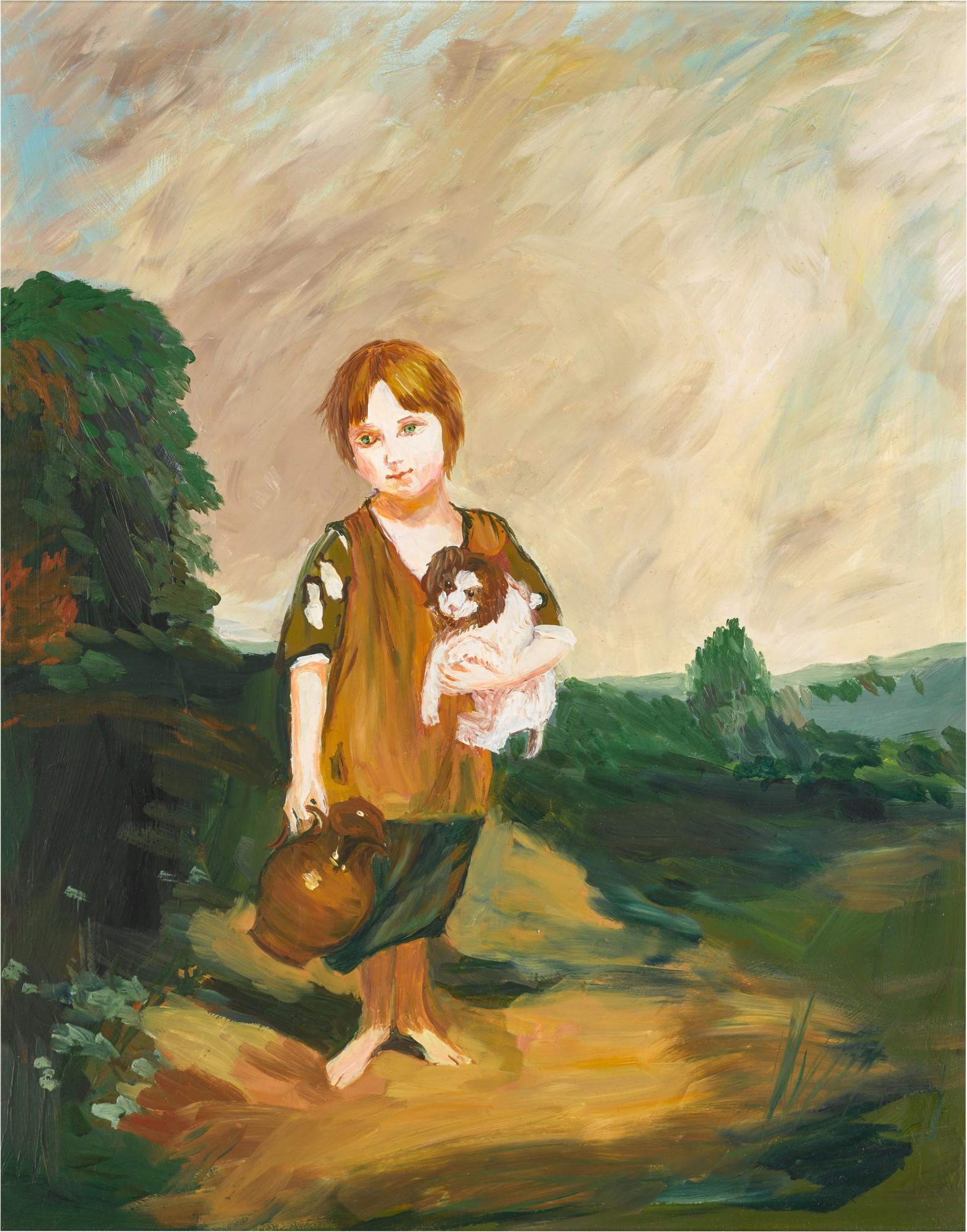 Karen Kilimnik - The Countryside, the Poor Cottage Girl with Dog & Pitcher
