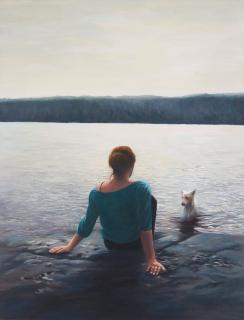 Karin Broos - \'The White Dog 2\'