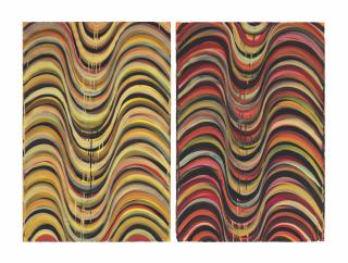 Karin Davie - In Out, In Out Drawing #1 & #2