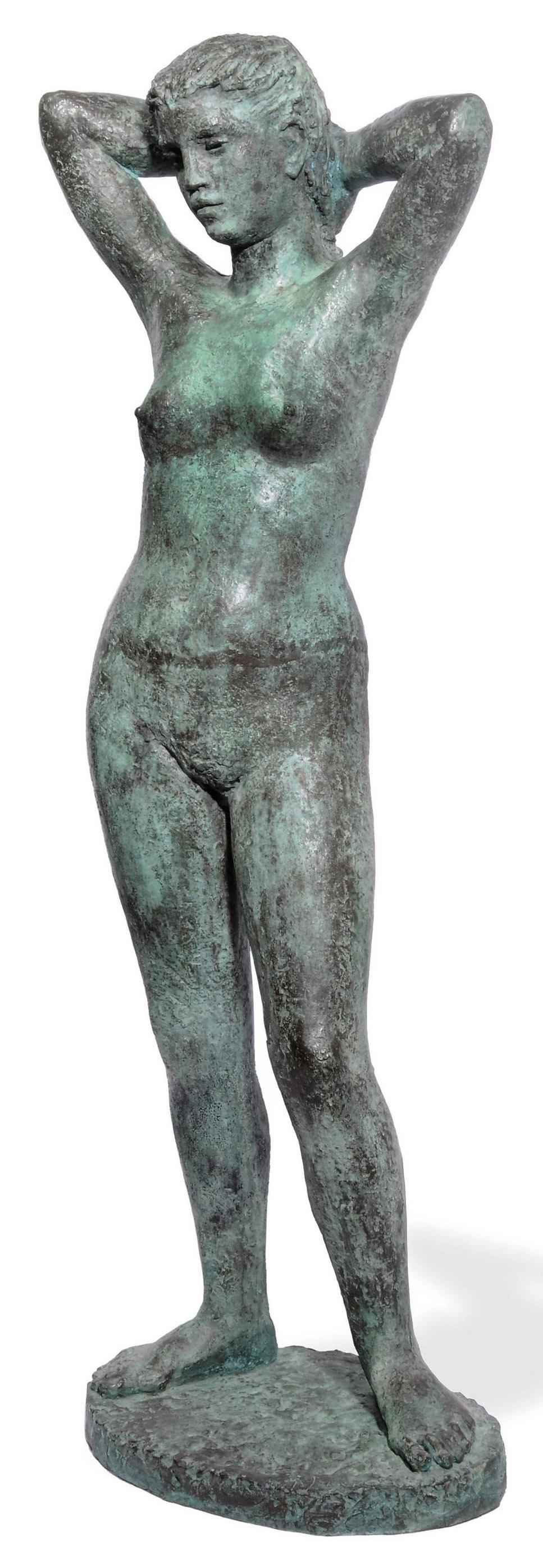 Karin Jonzen - Standing nude