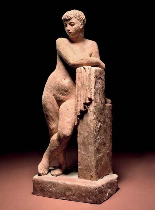 Karin Jonzen - Standing nude