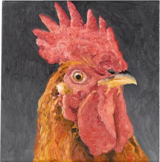 Karin Kneffel - Cockerel