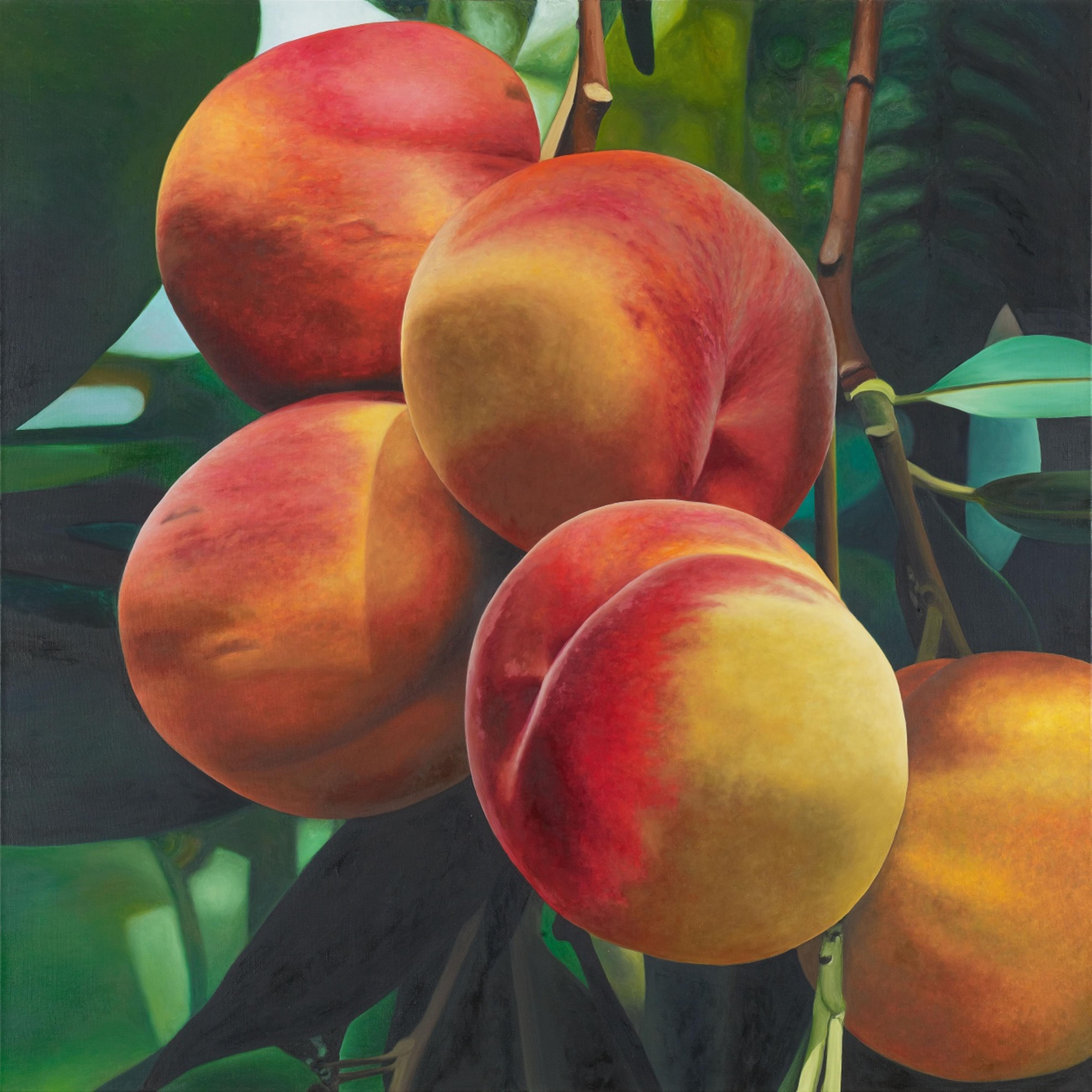 Karin Kneffel - Pfirsiche