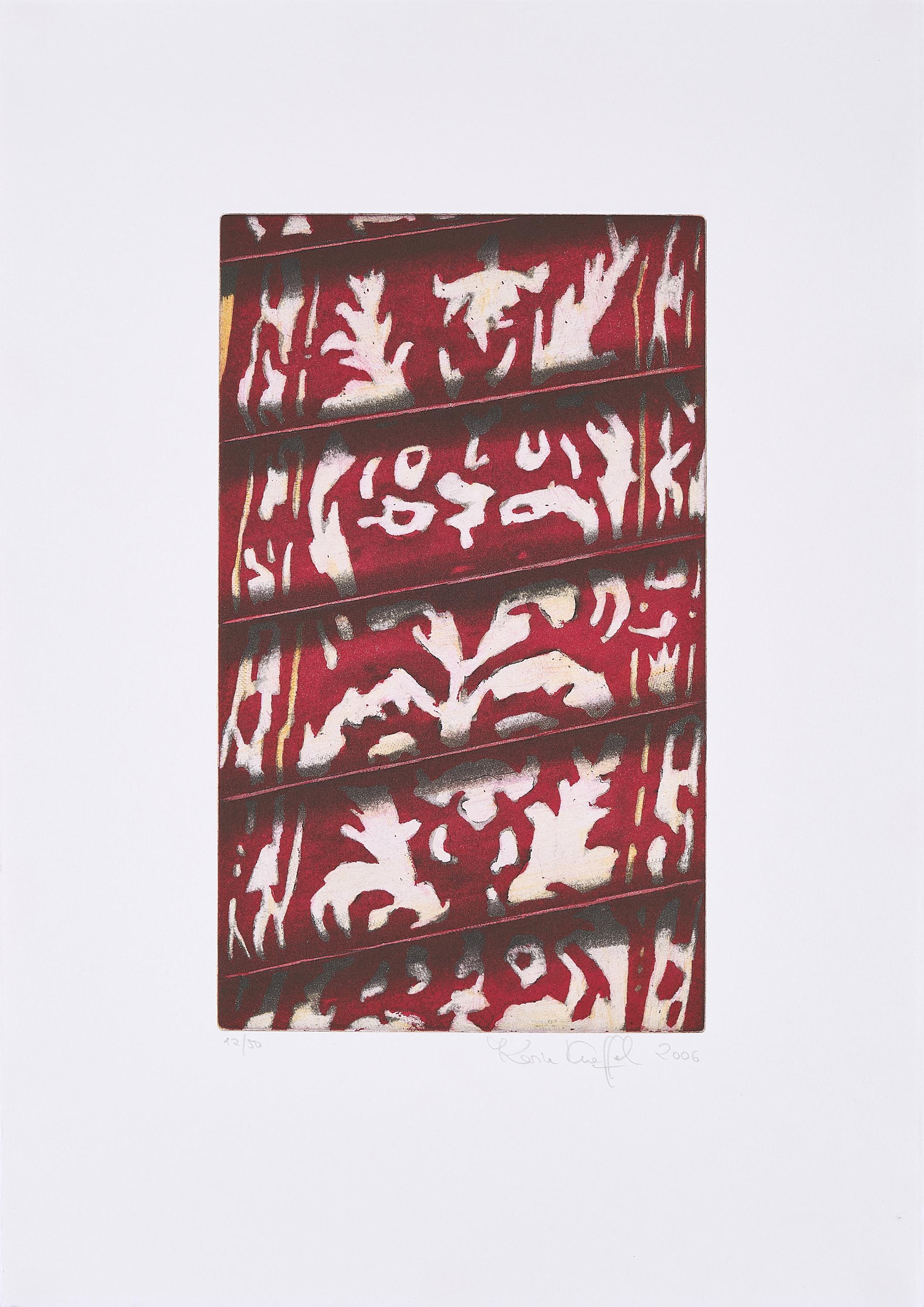 Karin Kneffel - Roter Teppich.