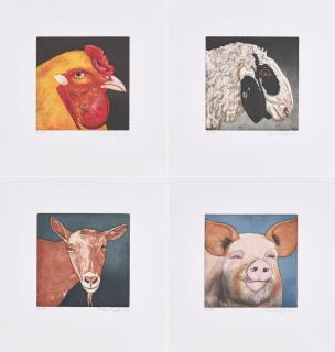 Karin Kneffel - Tierköpfe.