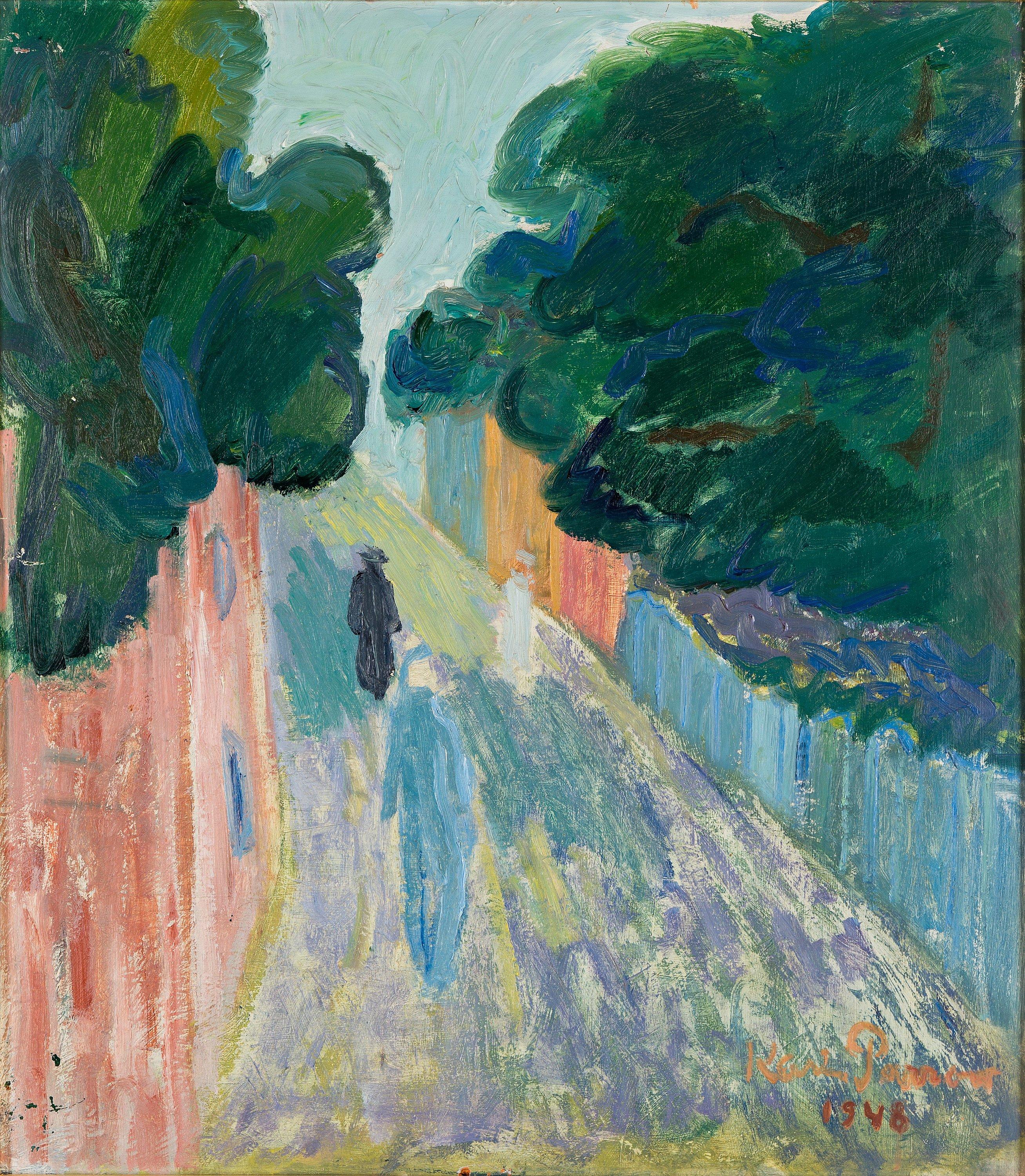 Karin Parrow - Street scene