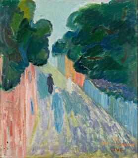 Karin Parrow - Street scene